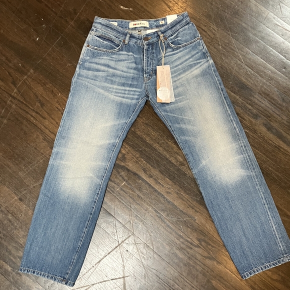 Nwt $490 Boro Made In Japan Women's Blue Denim Jeans